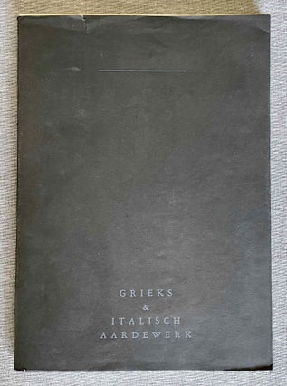 Item #M8694 De Warande, Turnhout: Grieks & Italisch Aardewerk. AAB - Catalogue auction