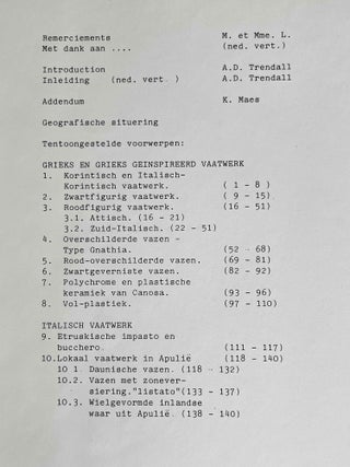 De Warande, Turnhout: Grieks & Italisch Aardewerk