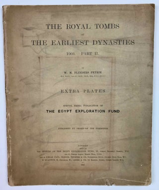 Item #M8695 The royal tombs of the First dynasty. Part II: extra-plates. PETRIE William M. Flinders[newline]M8695-00.jpeg