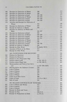 Columbia Papyri VII: Fourth century documents from Karanis