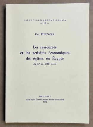 Item #M8725 Les ressources et les activités économiques des églises en Egypte du IVe au VIIIe...[newline]M8725-00.jpeg