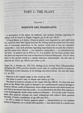 Papyrus in classical Antiquity. A supplement.
