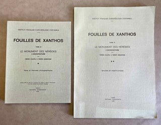 Item #M8734a Fouilles de Xanthos, tome III: Le Monument des Néréides. L’architecture. Vol. I...[newline]M8734a-00.jpeg