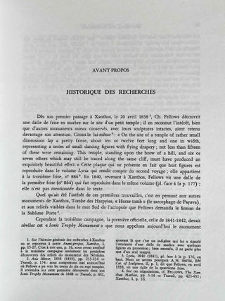Fouilles de Xanthos, tome III: Le Monument des Néréides. L’architecture. Vol. I & II (complete)[newline]M8734a-03.jpeg