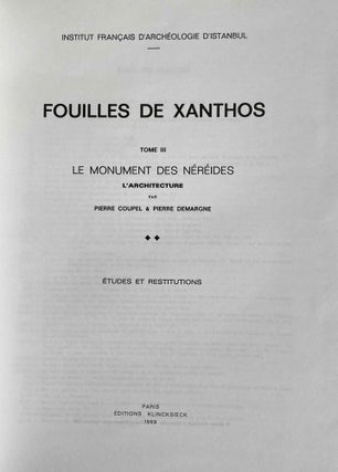 Fouilles de Xanthos, tome III: Le Monument des Néréides. L’architecture. Vol. I & II (complete)[newline]M8734a-08.jpeg