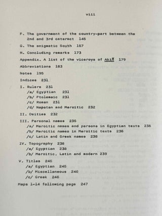 Economic offices and officials in Meroitic Nubia. A study in territorial administration of the late Meroitic kingdom.[newline]M8750a-03.jpeg