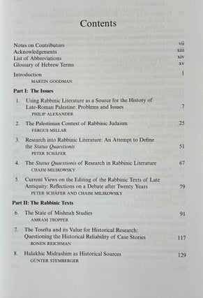 Rabbinic Texts and the History of Late-Roman Palestine[newline]M8757-01.jpeg