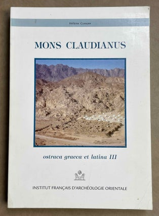 Item #M8761 Mons Claudianus, ostraca graeca et latina - les reçus pour avance à la familia: O....