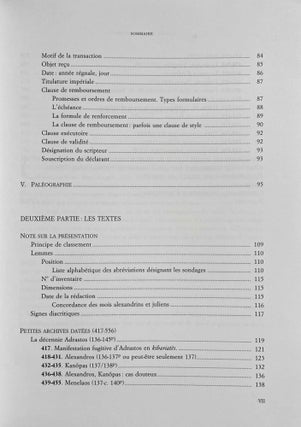 Mons Claudianus, ostraca graeca et latina - les reçus pour avance à la familia: O. Claud. 417 à 631 (III)