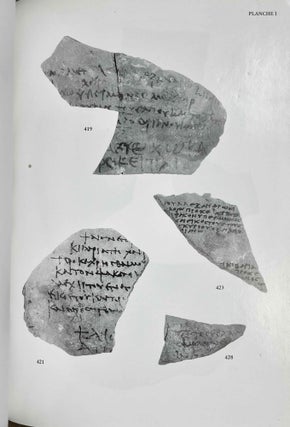 Mons Claudianus, ostraca graeca et latina - les reçus pour avance à la familia: O. Claud. 417 à 631 (III)