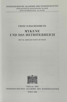Mykene und das Hethiterreich