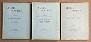 Item #M8767 Studia Pontica. Vol. I: A journey of exploration in Pontus. Vol. II: Voyage...[newline]M8767-00.jpeg