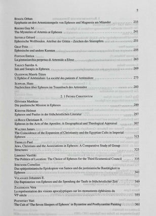 100 Jahre Österreichische Forschungen in Ephesos. Akten des Symposions, Wien 1995. Textband + Tafelband + Pläne (complete set)[newline]M8774-06.jpeg