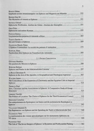 100 Jahre Österreichische Forschungen in Ephesos. Akten des Symposions, Wien 1995. Textband + Tafelband + Pläne (complete set)