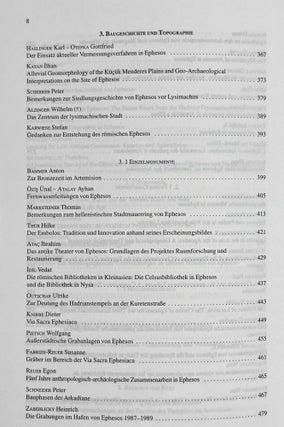100 Jahre Österreichische Forschungen in Ephesos. Akten des Symposions, Wien 1995. Textband + Tafelband + Pläne (complete set)[newline]M8774-07.jpeg