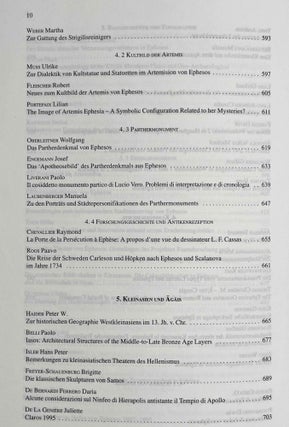 100 Jahre Österreichische Forschungen in Ephesos. Akten des Symposions, Wien 1995. Textband + Tafelband + Pläne (complete set)