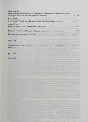 100 Jahre Österreichische Forschungen in Ephesos. Akten des Symposions, Wien 1995. Textband + Tafelband + Pläne (complete set)[newline]M8774-10.jpeg