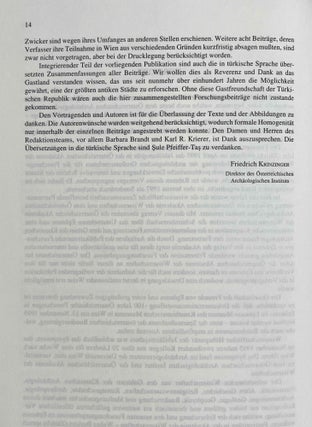 100 Jahre Österreichische Forschungen in Ephesos. Akten des Symposions, Wien 1995. Textband + Tafelband + Pläne (complete set)[newline]M8774-12.jpeg
