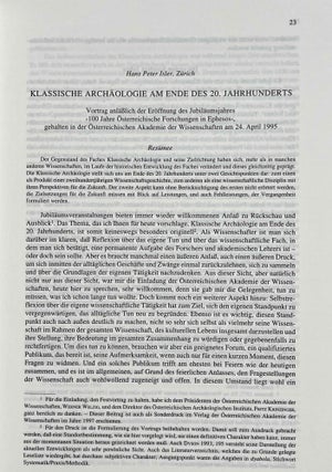 100 Jahre Österreichische Forschungen in Ephesos. Akten des Symposions, Wien 1995. Textband + Tafelband + Pläne (complete set)[newline]M8774-13.jpeg