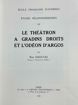 Le théâtron à gradins droits et l'odéon d'Argos[newline]M8779-01.jpeg