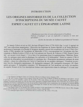 La collection d'inscriptions gallo-grecques et latines du Musée Calvet. Texte & Planches (complete set)[newline]M8780-04.jpeg