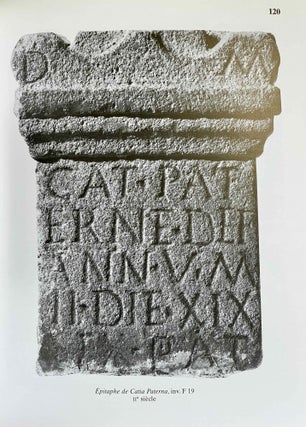 La collection d'inscriptions gallo-grecques et latines du Musée Calvet. Texte & Planches (complete set)[newline]M8780-09.jpeg