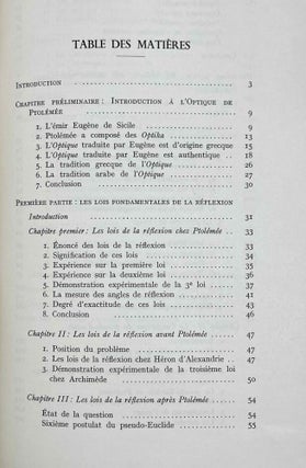 Recherches sur la Catoptrique grecque d'après les sources antiques et médiévales