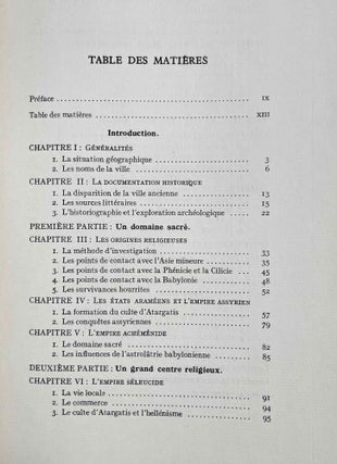 Hiérapolis de Syrie. Essai de monographie historique.