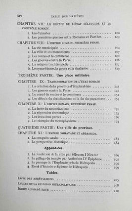 Hiérapolis de Syrie. Essai de monographie historique.