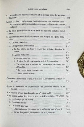 Pouvoir politique et dépendance personnelle dans l'Antiquité romaine. Genèse et rôle des rapports de clientèle.