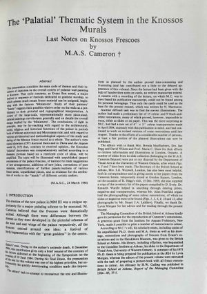 The function of the Minoan Palaces. Proceedings of the fourth international symposium at the Swedish Institute in Athens, 10-16 June, 1984.
