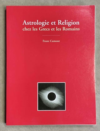 Item #M8812 Astrologie et religion chez les Grecs et les Romains. CUMONT Franz[newline]M8812-00.jpeg