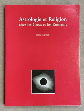 Item #M8812 Astrologie et religion chez les Grecs et les Romains. CUMONT Franz
