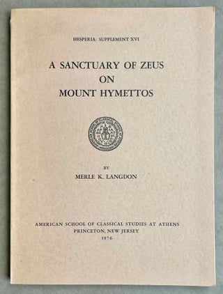 Item #M8813 A sanctuary of Zeus on Mount Hymettos. LANGDON Merle K[newline]M8813-00.jpeg