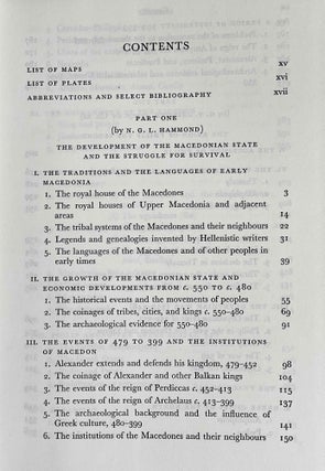 A History of Macedonia. Vol. I: Historical geography and prehistory. Vol. II: 550-336 B.C.[newline]M8817-08.jpeg