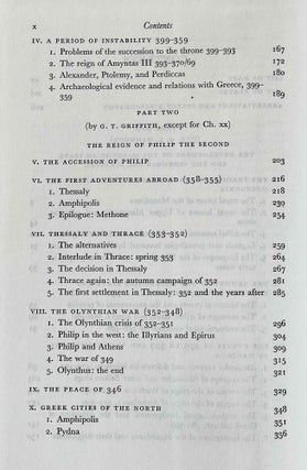 A History of Macedonia. Vol. I: Historical geography and prehistory. Vol. II: 550-336 B.C.[newline]M8817-09.jpeg