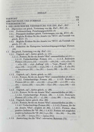 Untersuchungen zur Vertretung der indogermanischen Laryngale im Griechischen