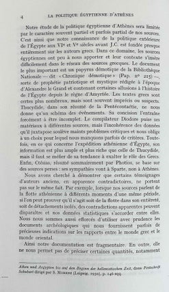 La politique égyptienne d'Athènes (VIe et Ve siècles avant J.-C)[newline]M8824-05.jpeg