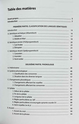 Grammaire comparée des langues sémitiques. Eléments de phonétique, de morphologie et de syntaxe. 2e édition.