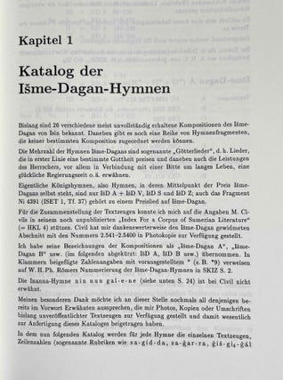 Untersuchungen zu den Hymnen des Isme-Dagan von Isin