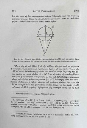 Commentaires de Pappus et de Theon d'Alexandrie sur l'Almageste. Tome I: Commentaire sur les livres 5 et 6 de l'Almageste / Pappus d'Alexandrie.[newline]M8843-11.jpeg
