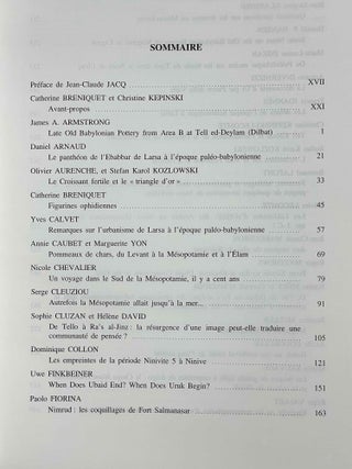 Etudes mésopotamiennes: recueil de textes offerts à Jean-Louis Huot