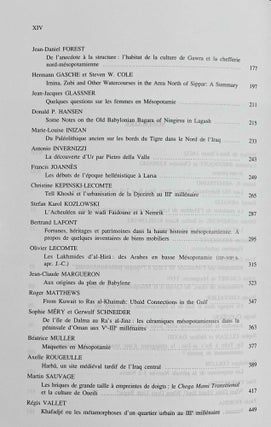 Etudes mésopotamiennes: recueil de textes offerts à Jean-Louis Huot