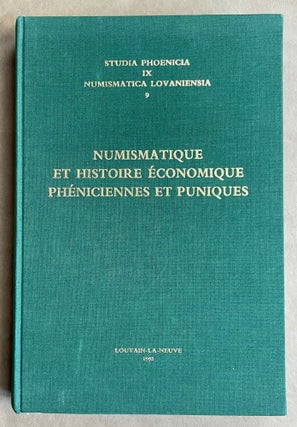 Item #M8873 Numismatique et histoire économique phéniciennes et puniques. Actes du Colloque...[newline]M8873-00.jpeg