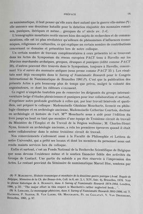 Numismatique et histoire économique phéniciennes et puniques. Actes du Colloque tenu à Louvain-la-Neuve, 13.-16. Mai 1987.[newline]M8873-06.jpeg