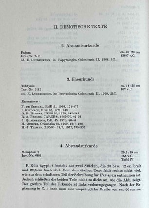 Kölner Ägyptische Papyri (P. Köln): Band 1