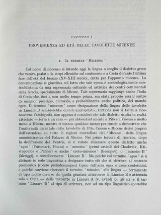 Avviamento allo Studio del Miceneo Struttura, Problemi e Testi