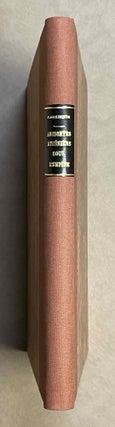 Item #M8885 Chronologie des Archontes Athéniens sous l'Empire. GRAINDOR Paul