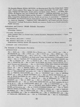 Mycenaean Pottery. Vol. I: Analysis and classifications. Vol. II: Chronology (without volume III)