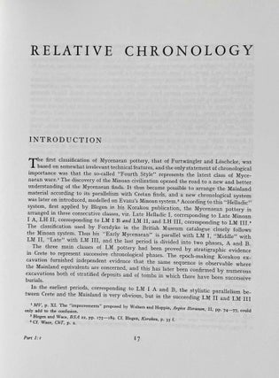 Mycenaean Pottery. Vol. I: Analysis and classifications. Vol. II: Chronology (without volume III)[newline]M8887-13.jpeg
